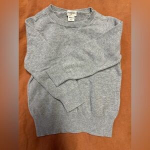 Crewcuts 2T grey crewneck sweater